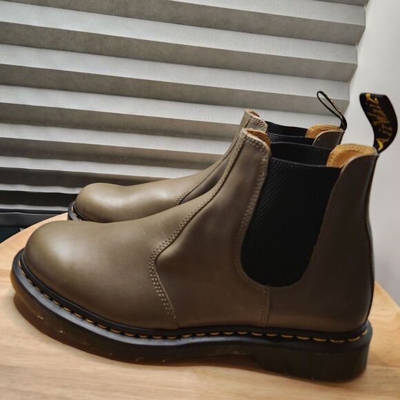 Dr. Martens 2976 Carrara Olive Chelsea Boots – Men’s US 13, AirWair - Picture 4 of 10